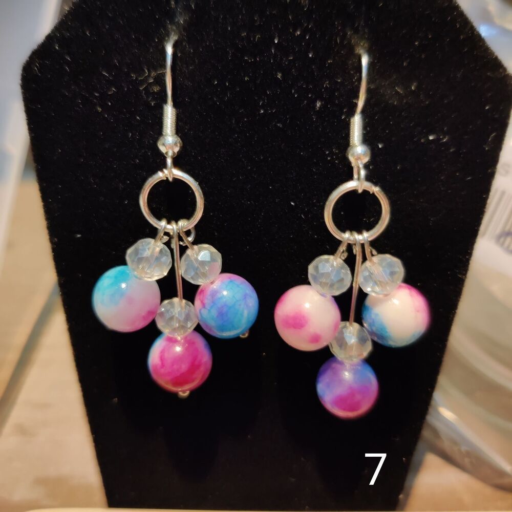 Sterling Silver Swirl Earrings